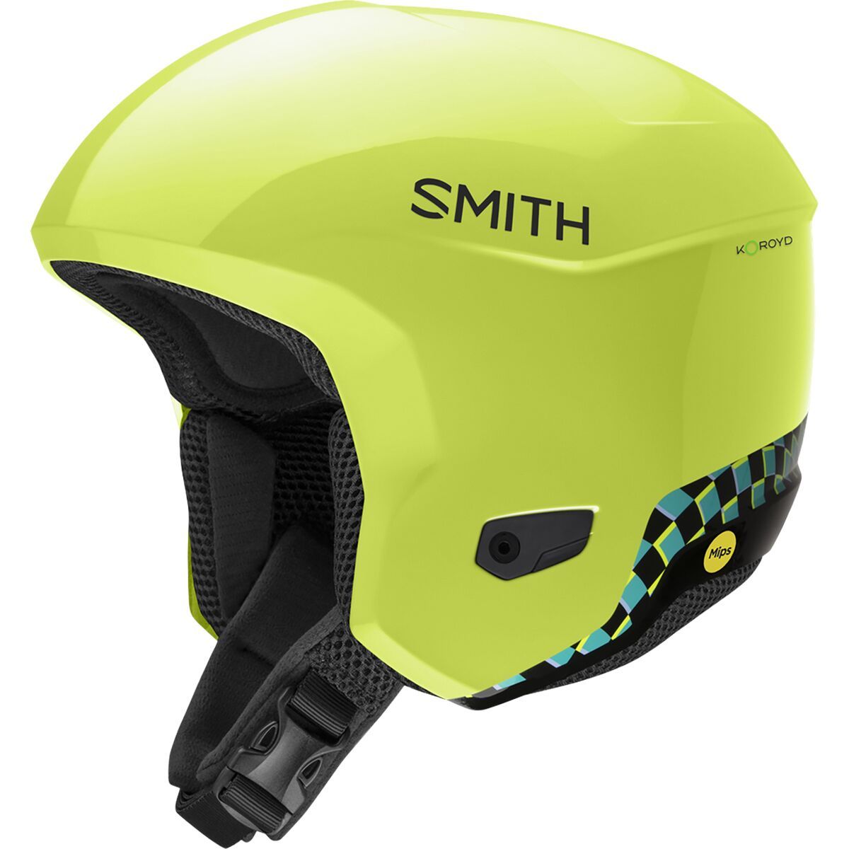 Image of Smith Counter Mips Helmet - Kids' Electric Lime Left Turn, M