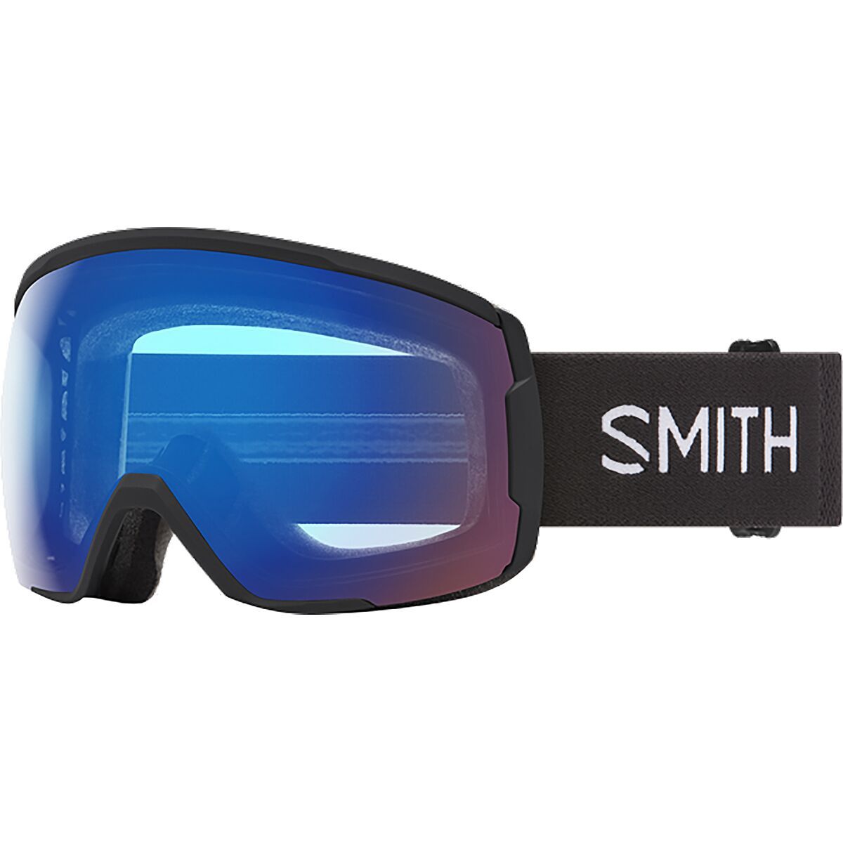 Image of Smith Proxy Goggles Black/ChromaPop Storm Rose Flash, One Size