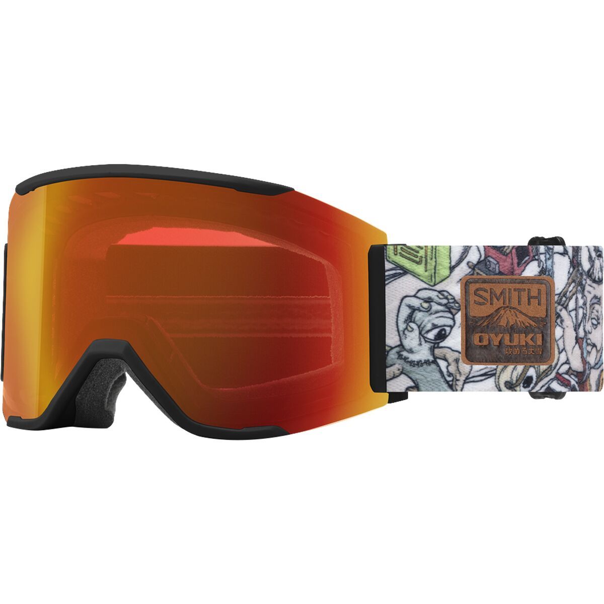 Smith Squad MAG Low Bridge Fit Goggles Oyuki x Smith, One Size