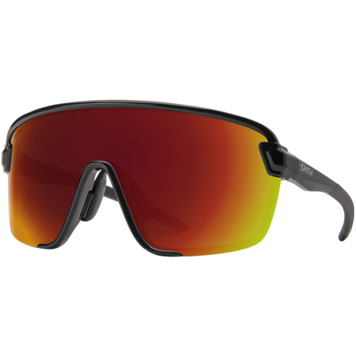 Image of Smith Bobcat ChromaPop Sunglasses Black/ChromaPop Red Mirror, One Size