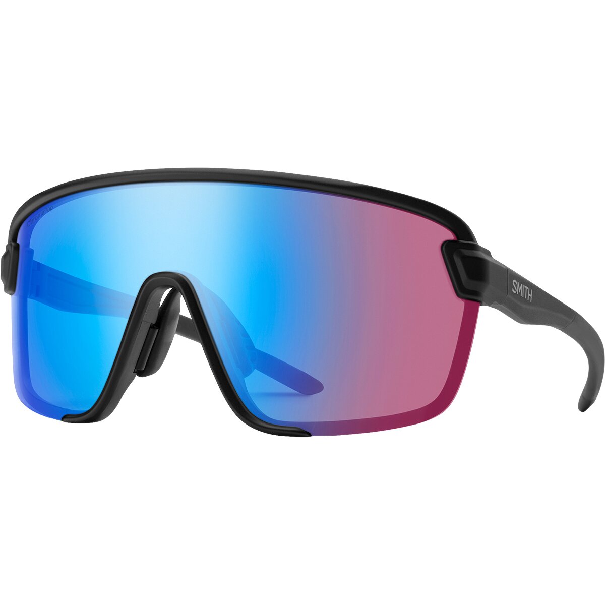 Image of Smith Bobcat ChromaPop Sunglasses Matt Black, One Size