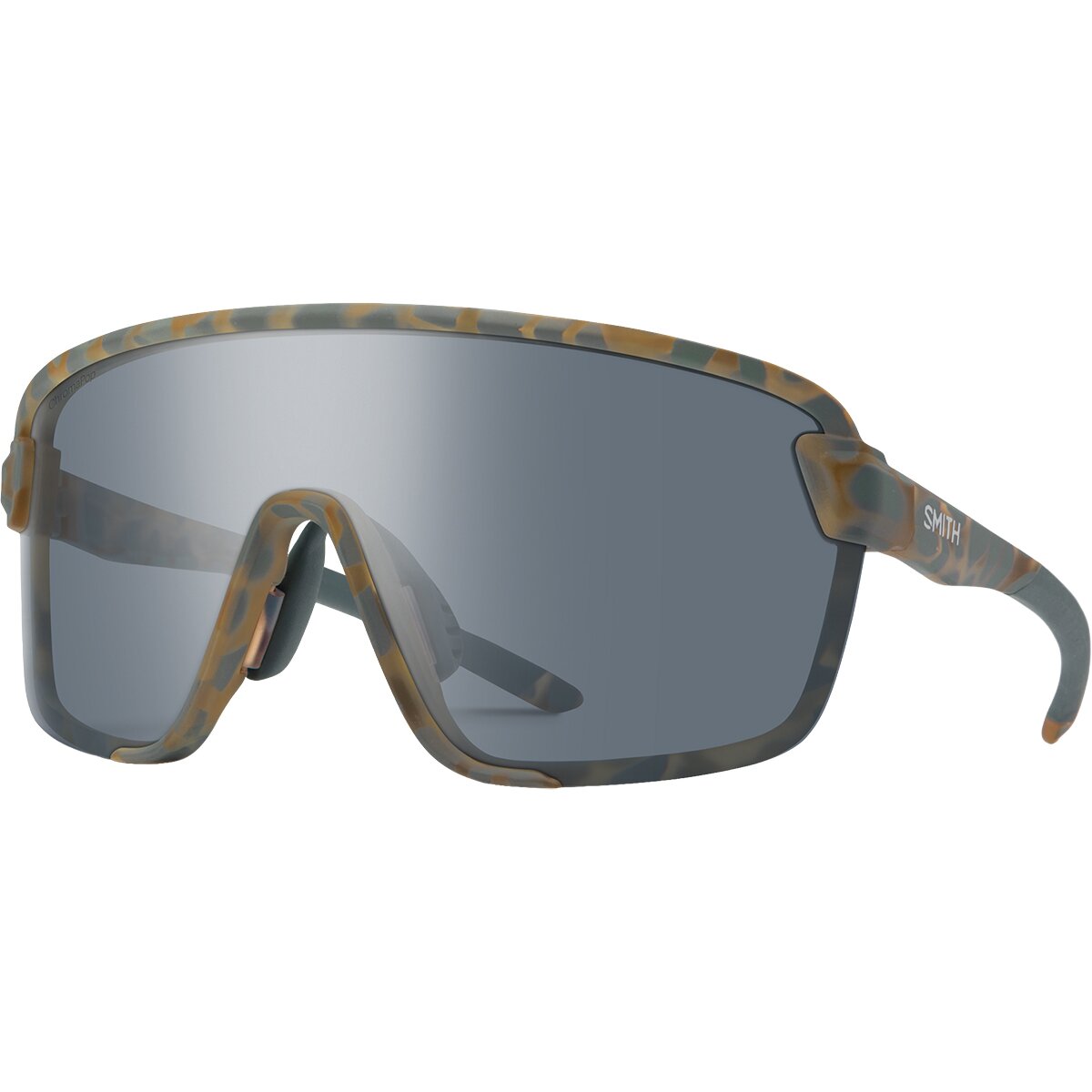Image of Smith Bobcat ChromaPop Sunglasses Matte Flint/Tarmac Tortoise, One Size
