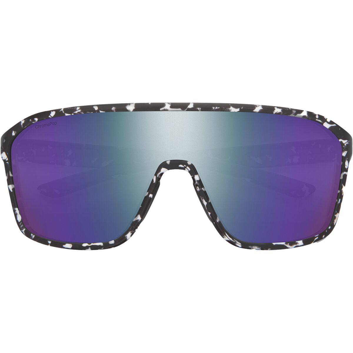 Smith Boomtown Matte Stone Crystal + ChromaPop Green Mirror
