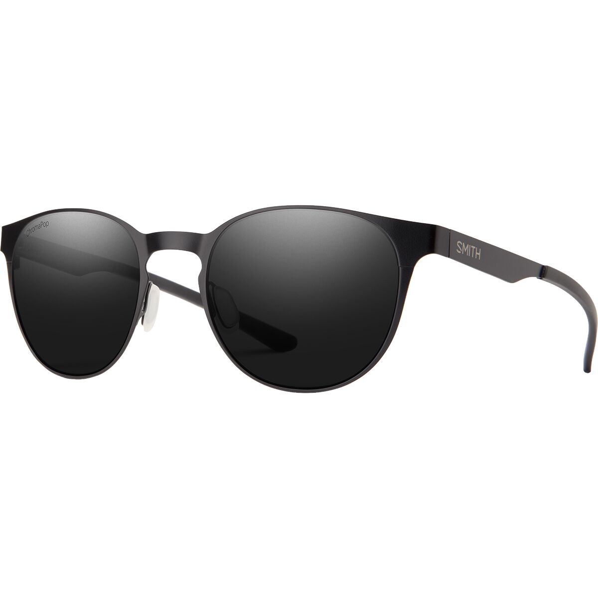 Image of Smith Eastbank Metal ChromaPop Polarized Sunglasses Matte Black/ChromaPop Polarized Black, One Size