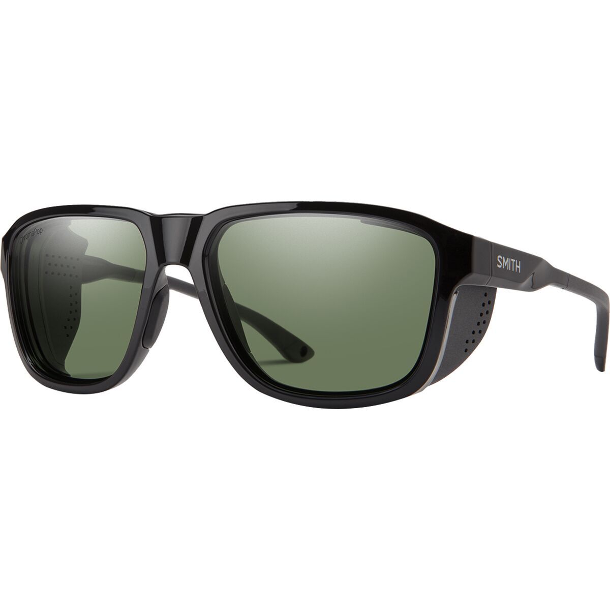 Image of Smith Embark ChromaPop Polarized Sunglasses Black/ChromaPop Polarized Gray Green, One Size