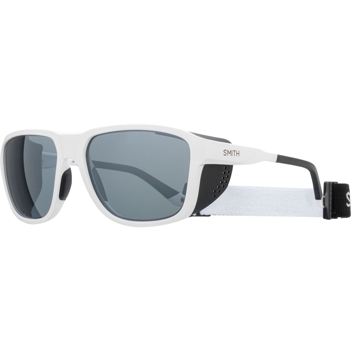 Pre-owned Smith Embark Chromapop Polarized Sunglasses In White