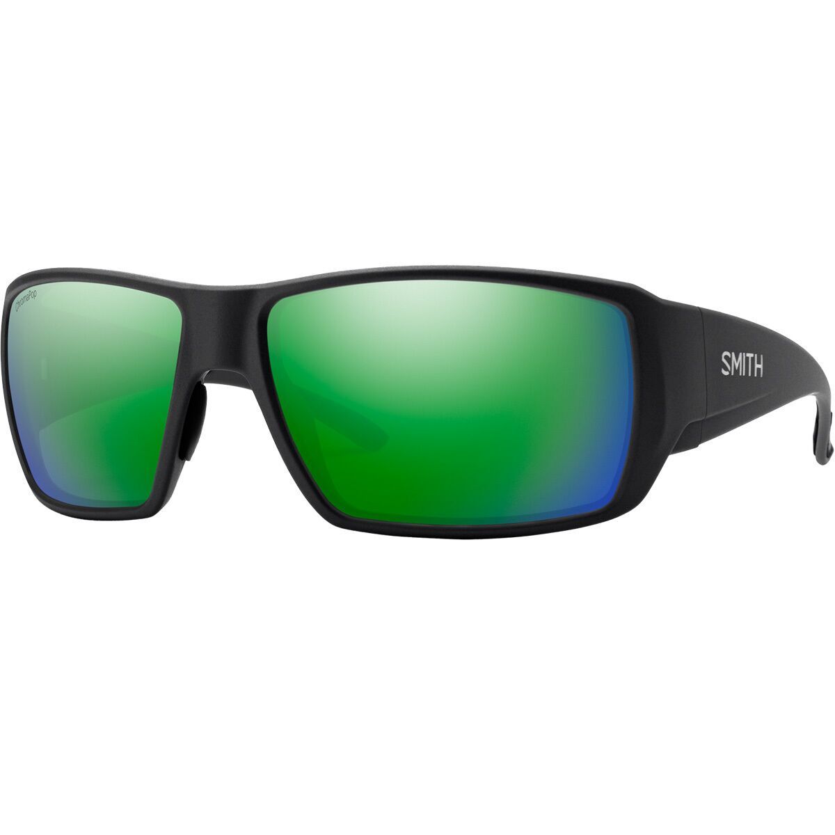Image of Smith Guide's Choice XL ChromaPop Polarized Sunglasses Matte Black, One Size