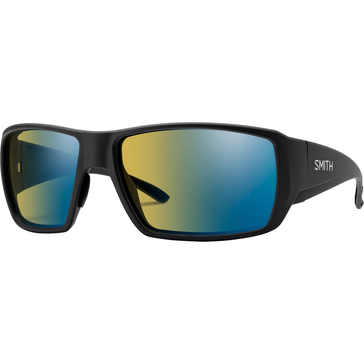 Image of Smith Guide's Choice XL ChromaPop Polarized Sunglasses Matt Black, One Size