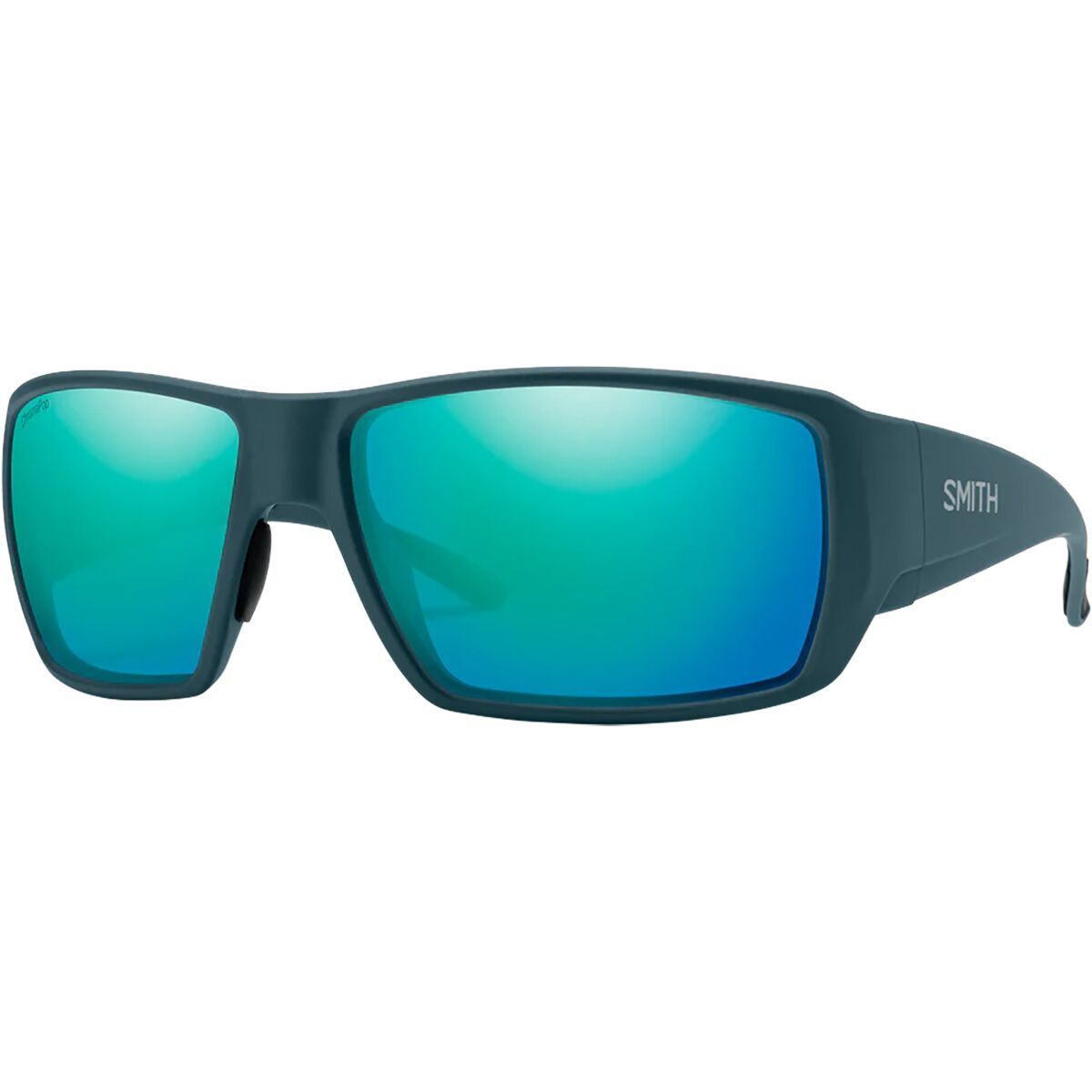 Image of Smith Guide's Choice XL ChromaPop Polarized Sunglasses Matte Pacific, One Size