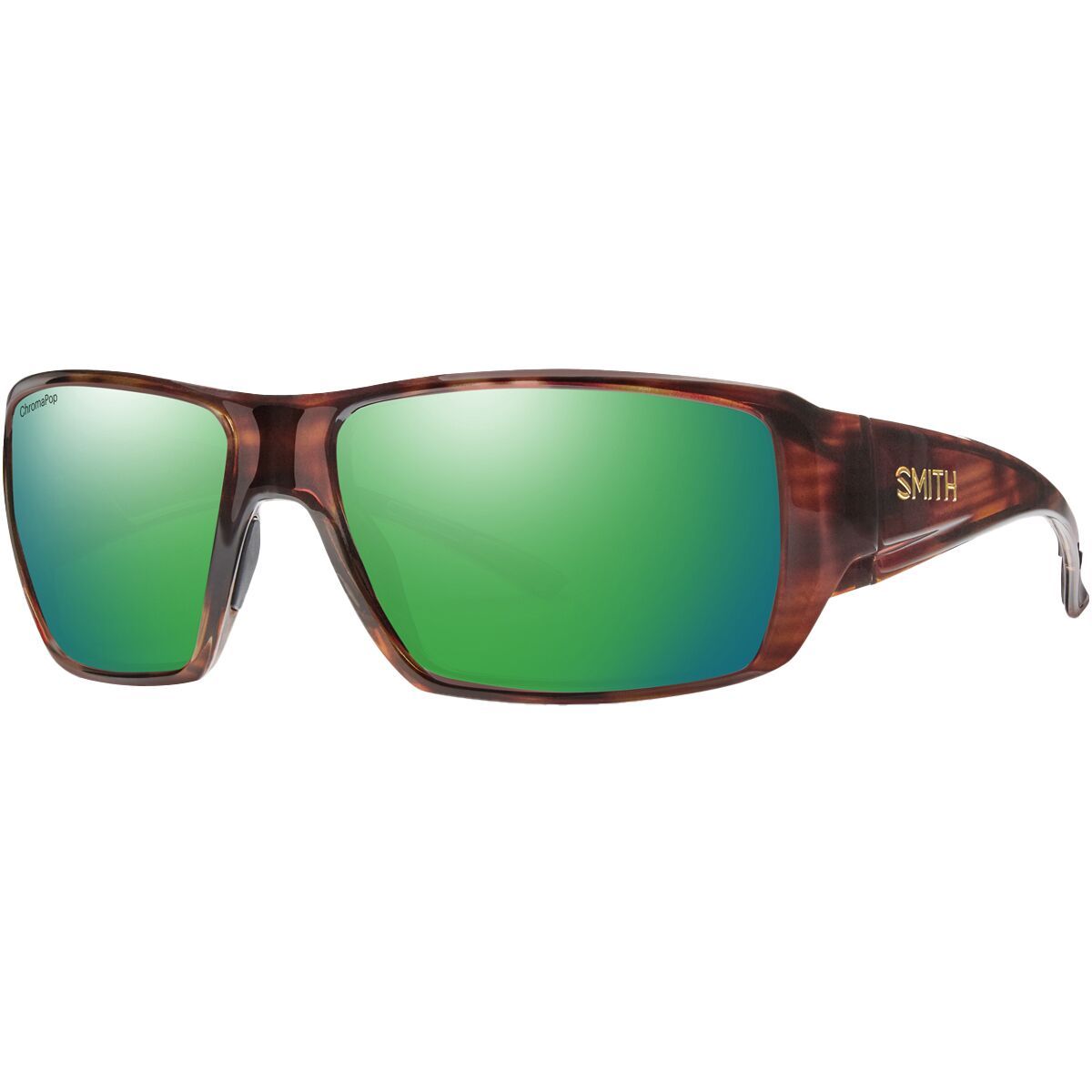 Image of Smith Guide's Choice XL ChromaPop Polarized Sunglasses Tortoise, One Size