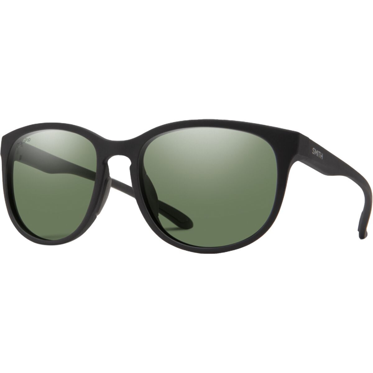 Image of Smith Lake Shasta ChromaPop Polarized Sunglasses Matte Black, One Size