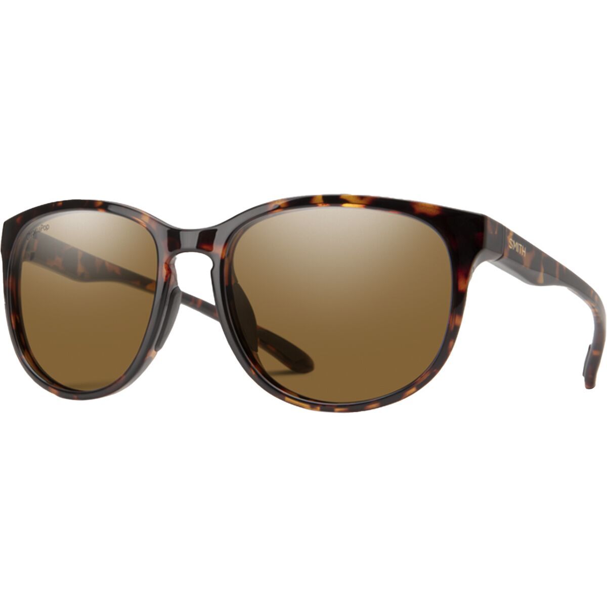 Image of Smith Lake Shasta ChromaPop Polarized Sunglasses Tortoise/ChromaPop Polarized Brown, One Size