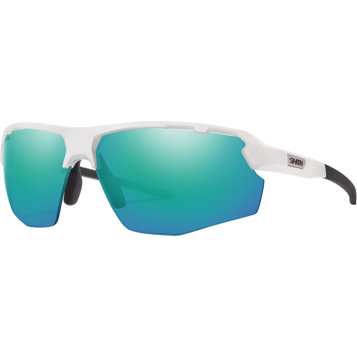 Image of Smith Resolve ChromaPop Sunglasses White/ChromaPop Opal Mirror, One Size