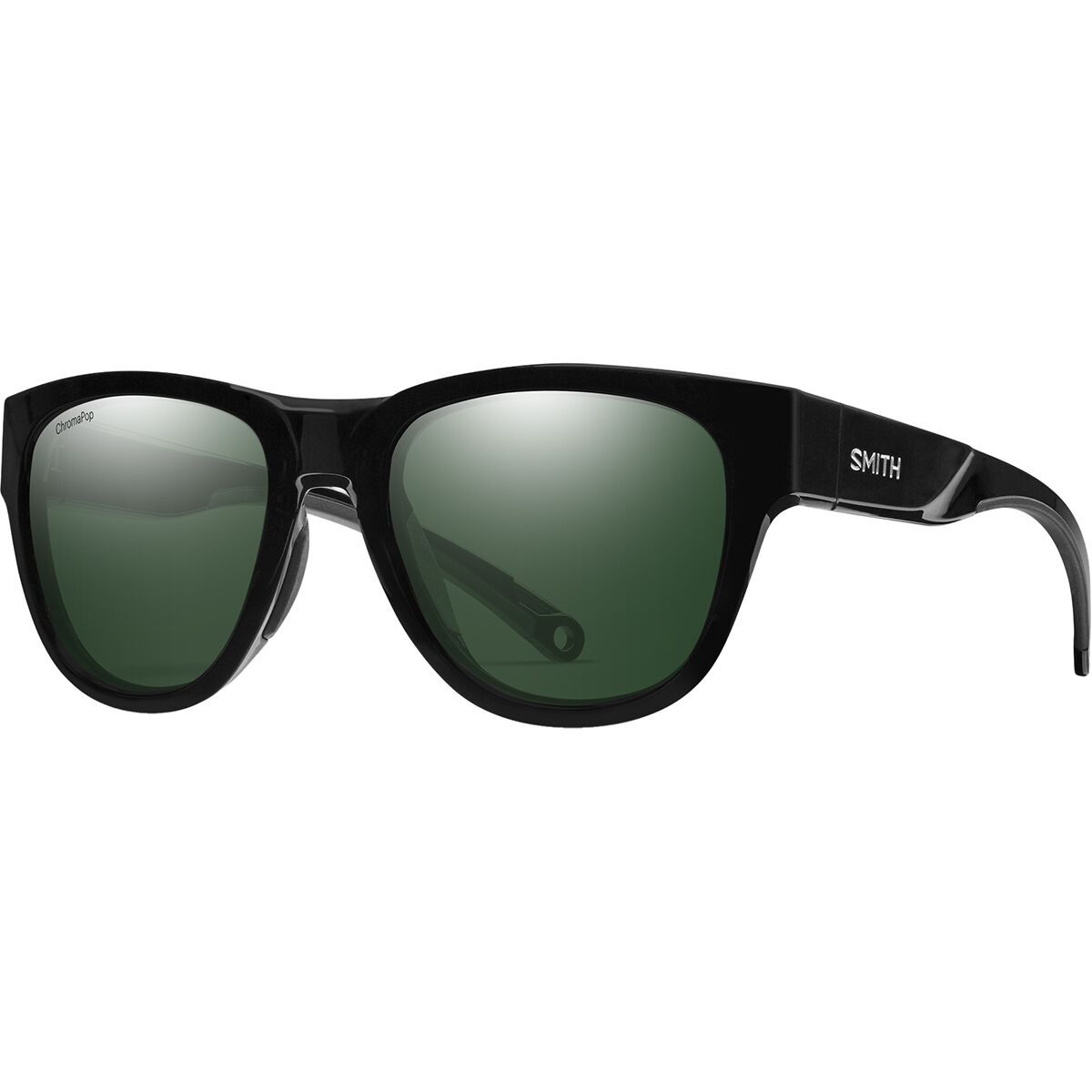 Smith Rockaway ChromaPop Polarized Sunglasses Black/ChromaPop Polarized Gray Green, One Size