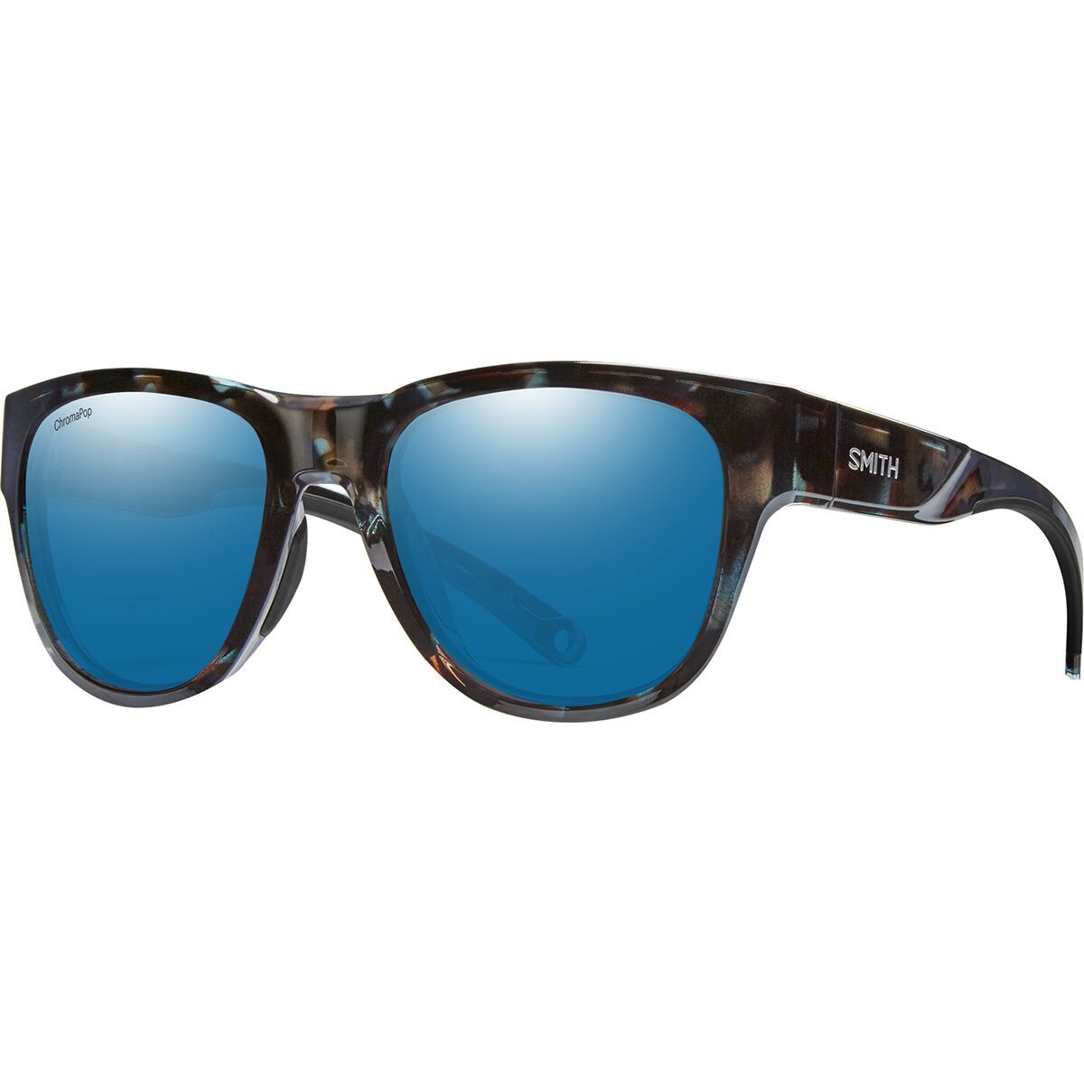 Image of Smith Rockaway ChromaPop Polarized Sunglasses Sky Tortoise, One Size