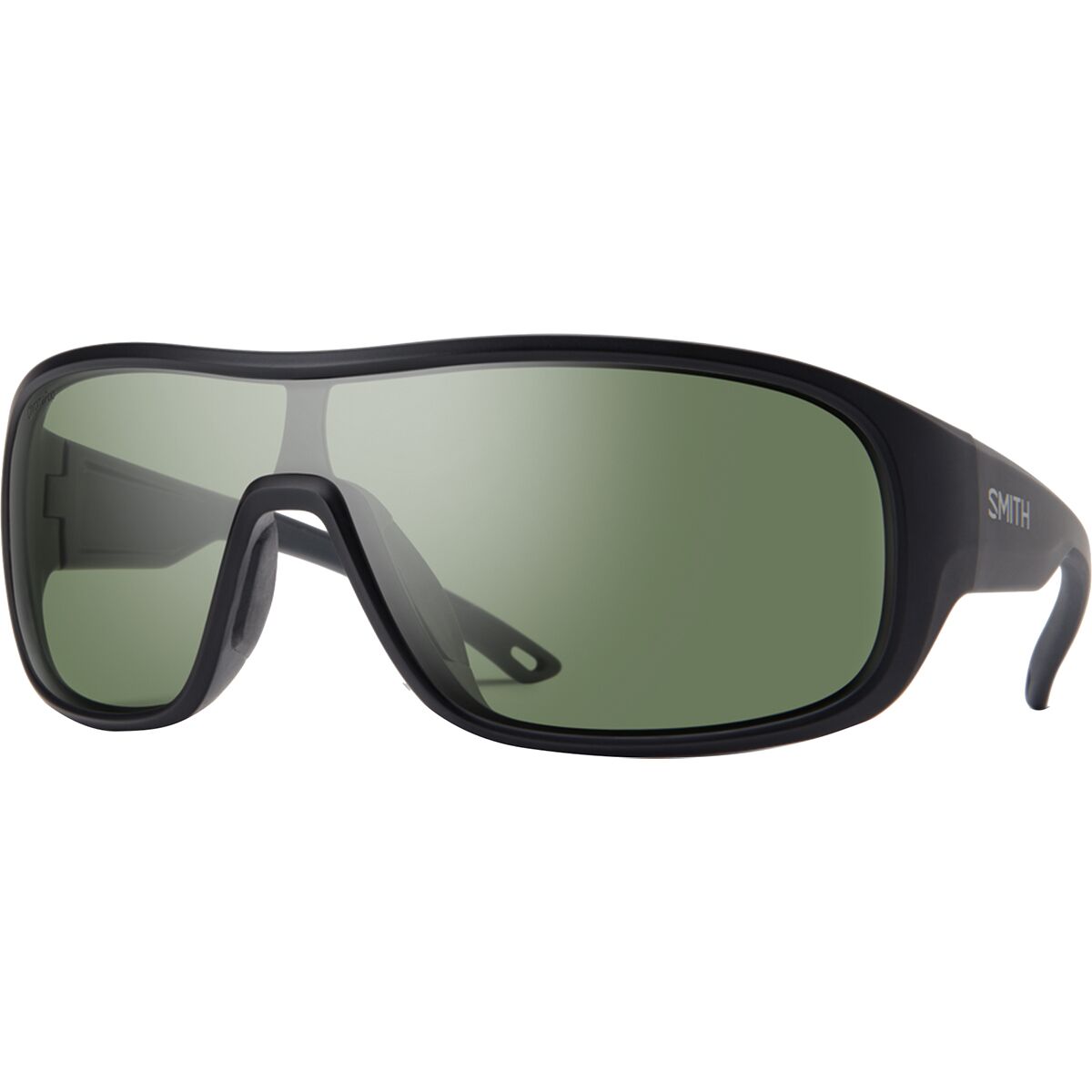 Image of Smith Spinner ChromaPop Polarized Sunglasses Matte Black, One Size
