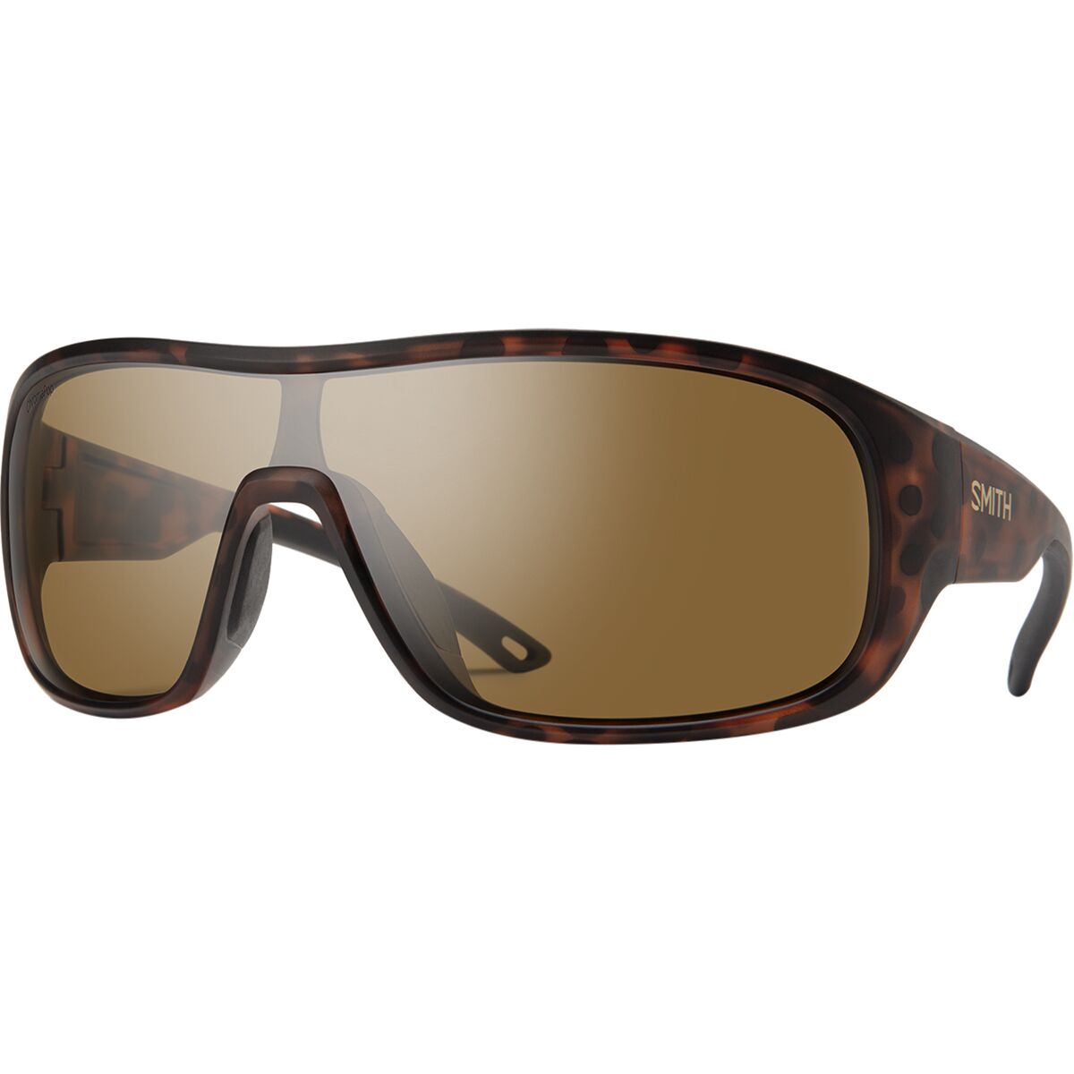 Pre-owned Smith Spinner Chromapop Polarized Sunglasses In Matte Tortoise/chromapop Polarized Brown