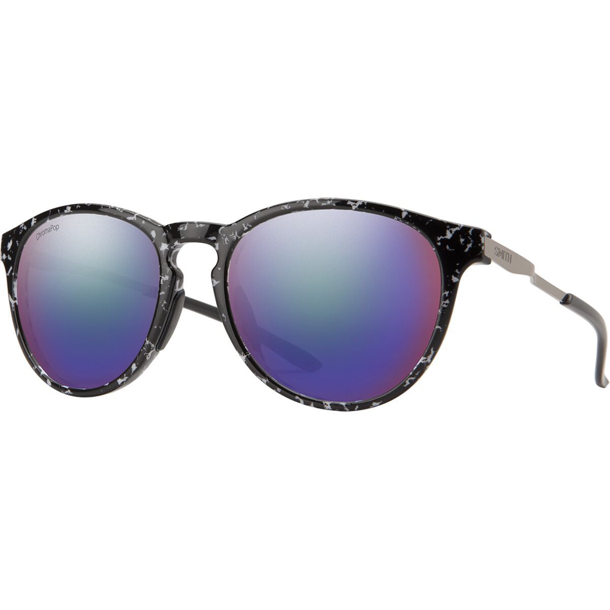 Image of Smith Wander ChromaPop Polarized Sunglasses Black Marble, One Size