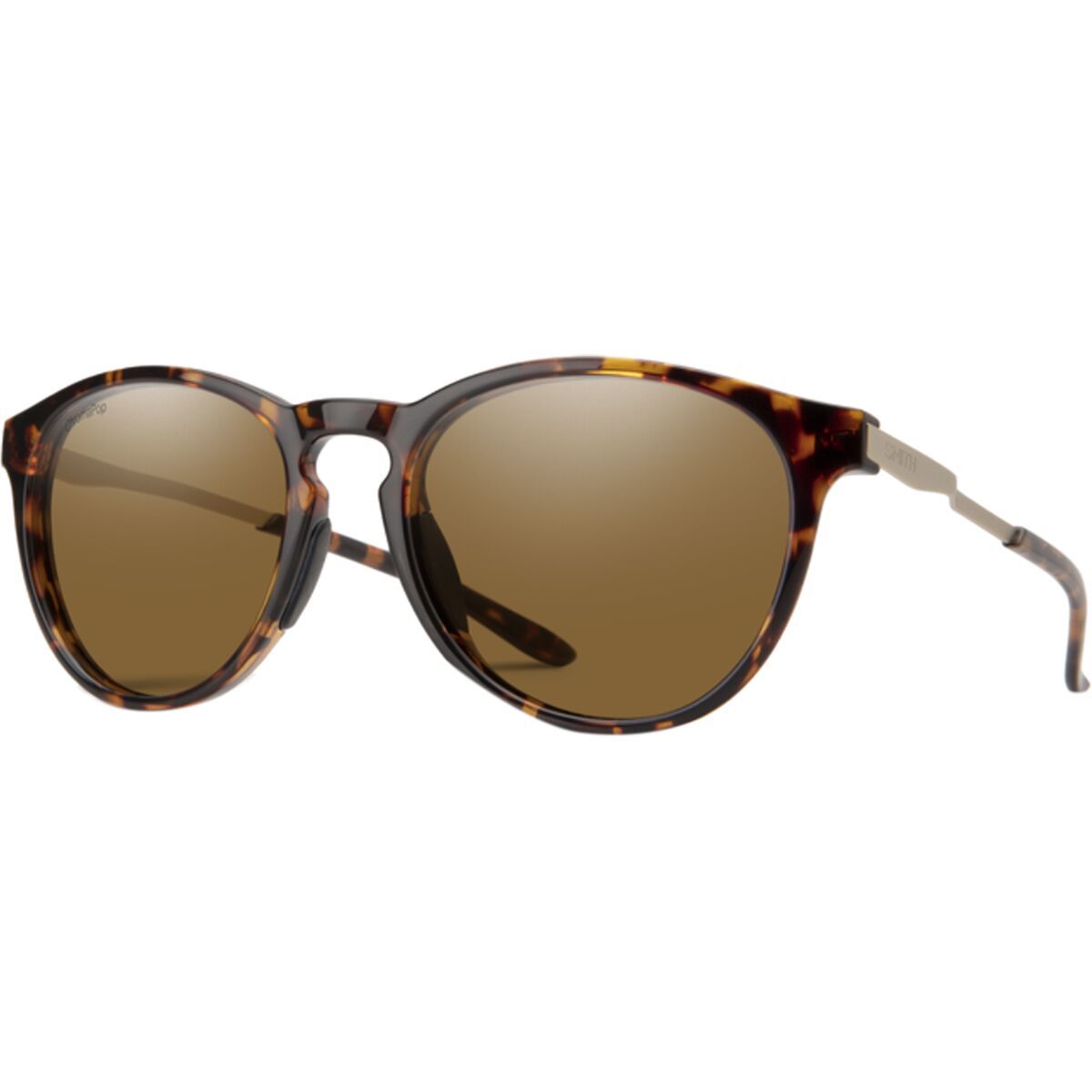 Image of Smith Wander ChromaPop Polarized Sunglasses Tortoise/ChromaPop Polarized Brown, One Size
