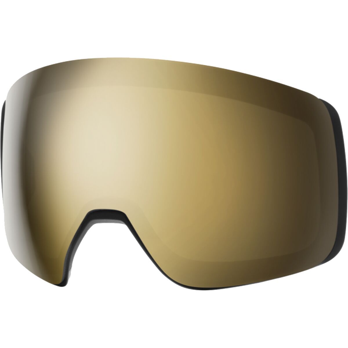 Smith 4D MAG S Goggles Replacement Lens ChromaPop Sun Black Gold Mirror, One Size