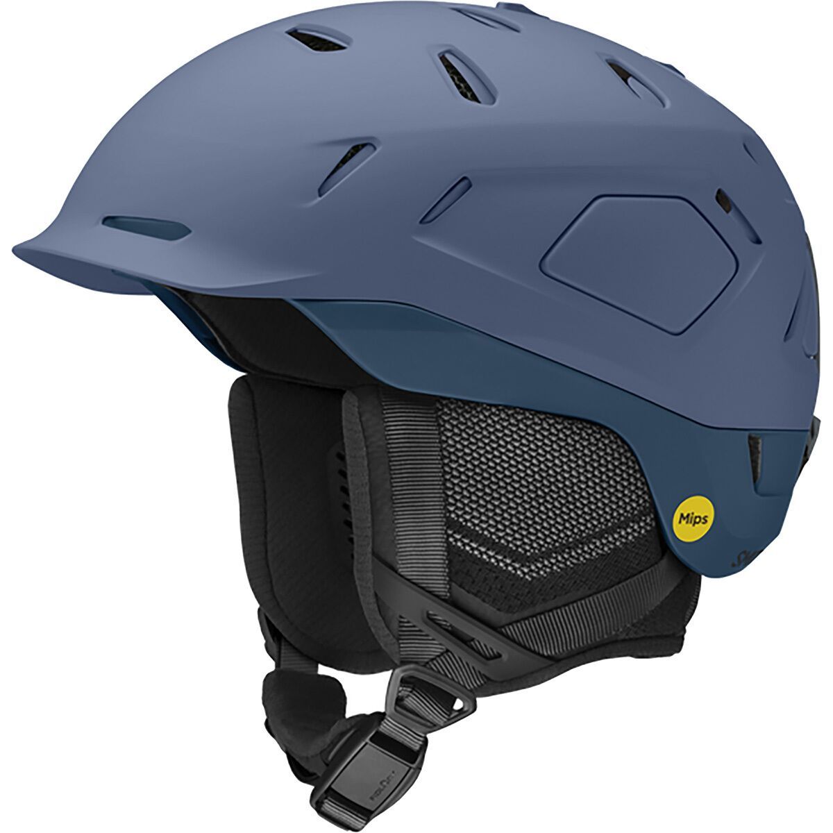 Image of Smith Nexus Mips Helmet Matte Granite Blue/Mediterranean, M