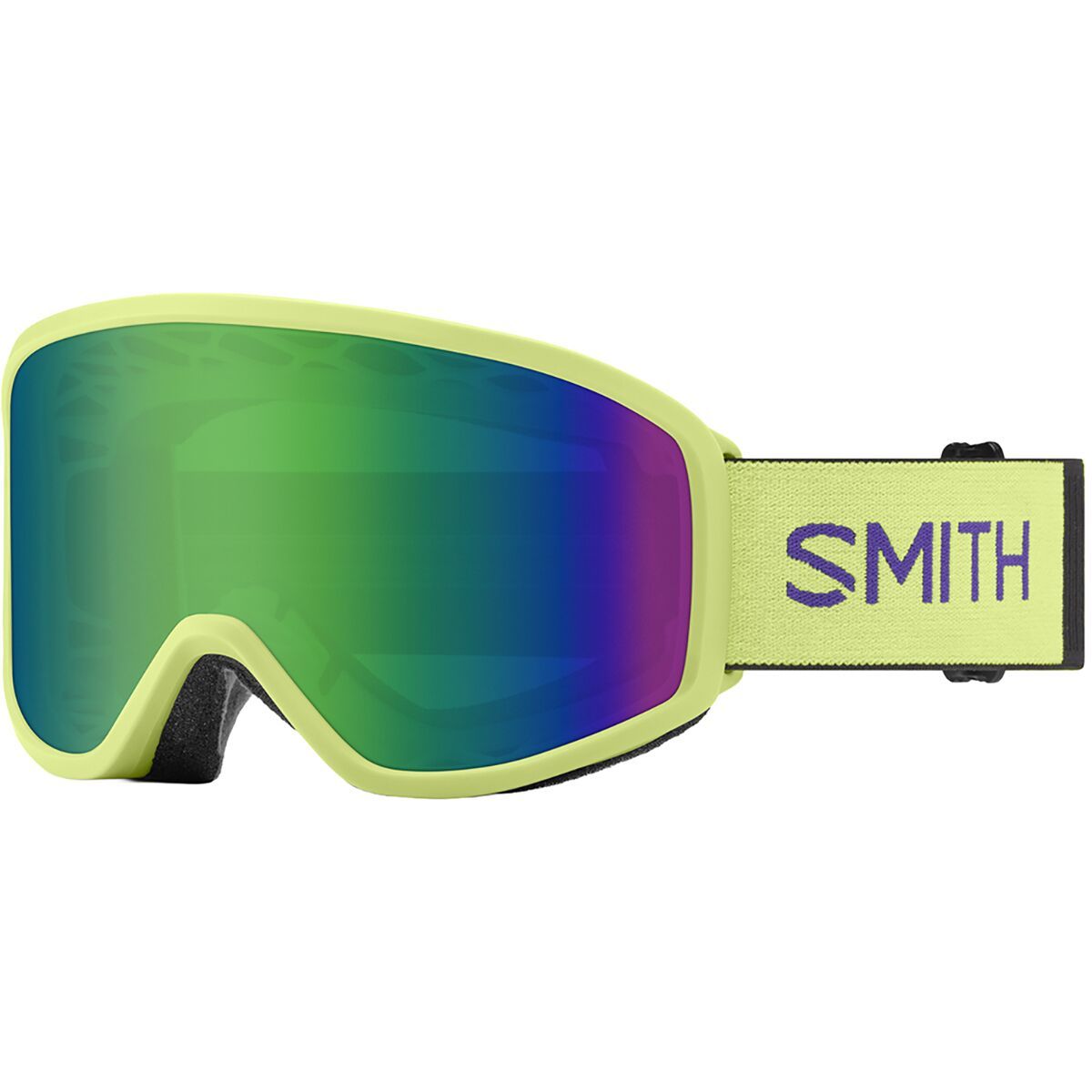 Image of Smith Reason OTG Goggles Serpentine/Green Sol-X Mirror, One Size
