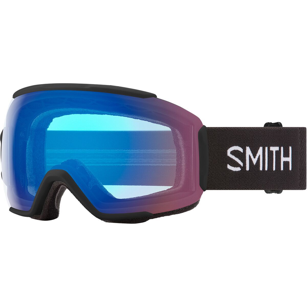 Image of Smith Sequence OTG Goggles Black/ChromaPop Storm Rose Flash, One Size