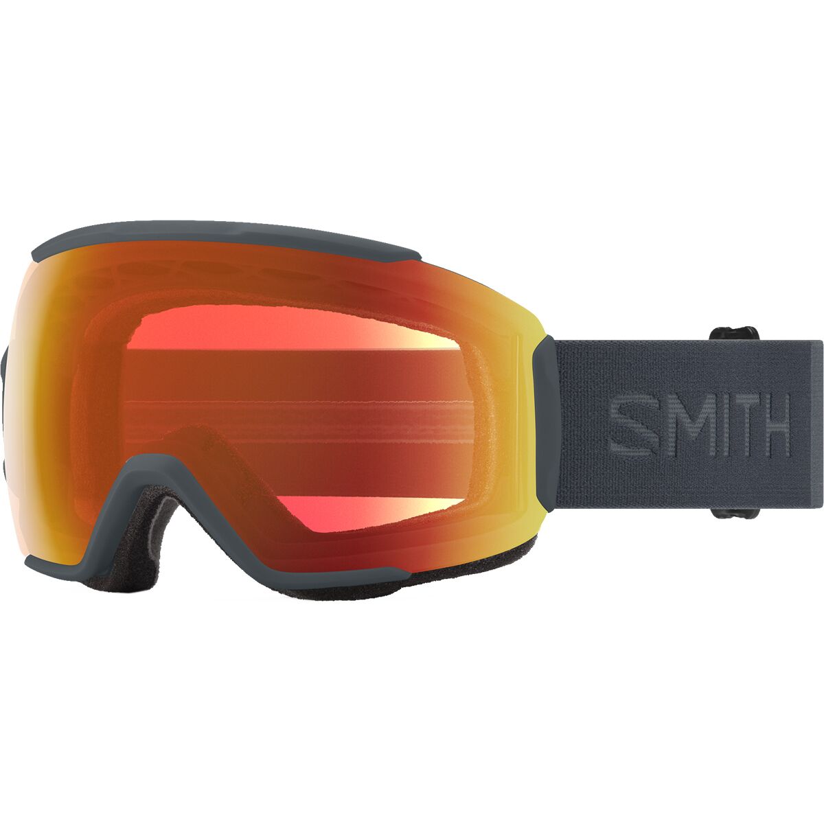 Image of Smith Sequence OTG Goggles Slate/ChromaPop Everyday Red Mirror, One Size