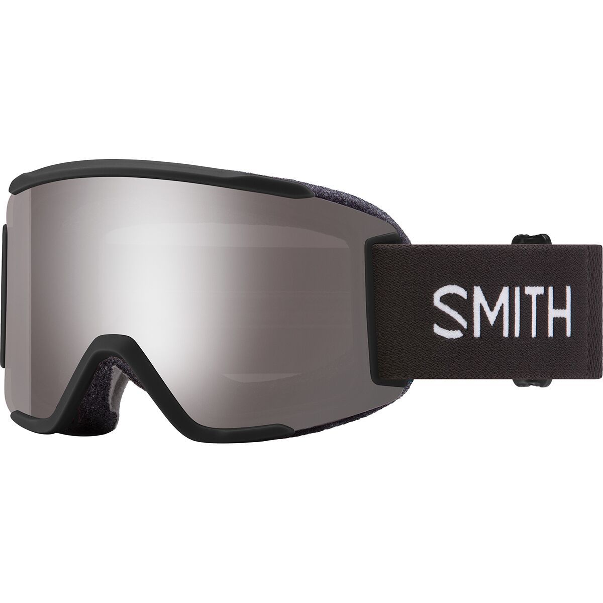 Smith Squad S Goggles Black/ChromaPop Sun Platinum Mirror, One Size