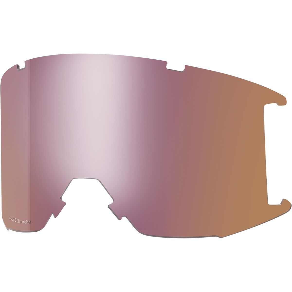 Image of Smith Squad S Replacement Lens ChromaPop Everyday Rose Gold Mirror, One Size