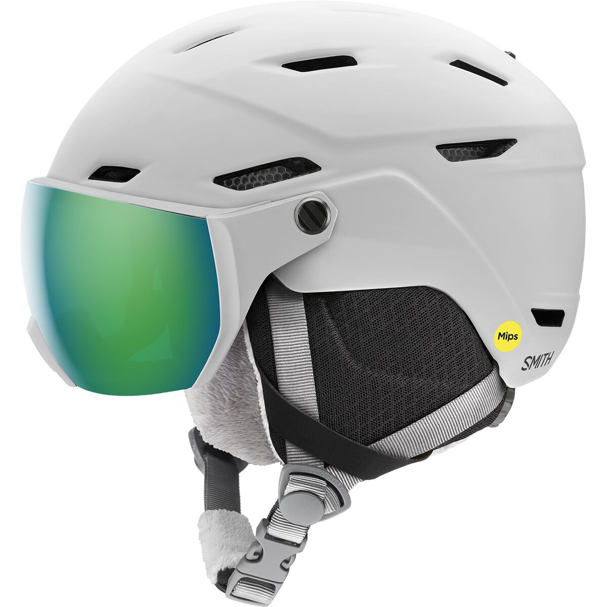 Image of Smith Survey MIPS Helmet - Kids' Matte White, S/M