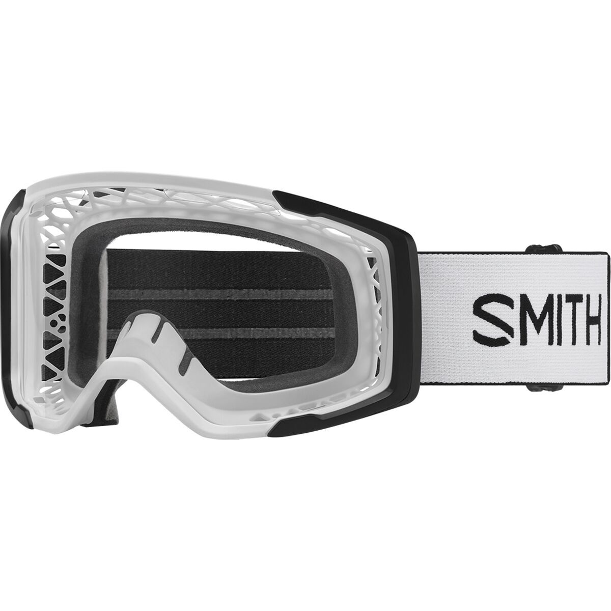 Image of Smith Rhythm ChromaPop MTB Goggles White/Clear, One Size