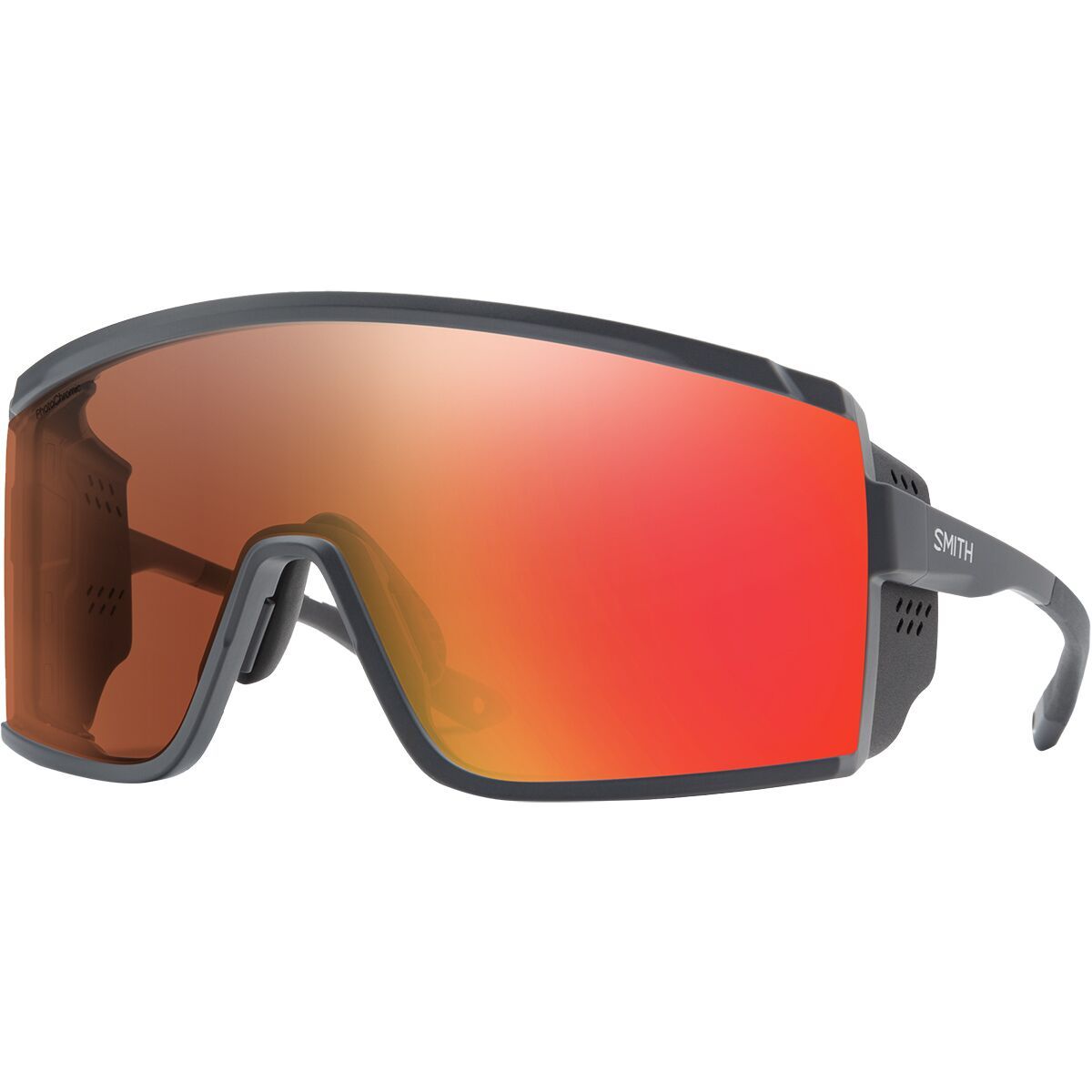 Image of Smith Pursuit ChromaPop Sunglasses Matte Slate/Glacier Photochromic, One Size