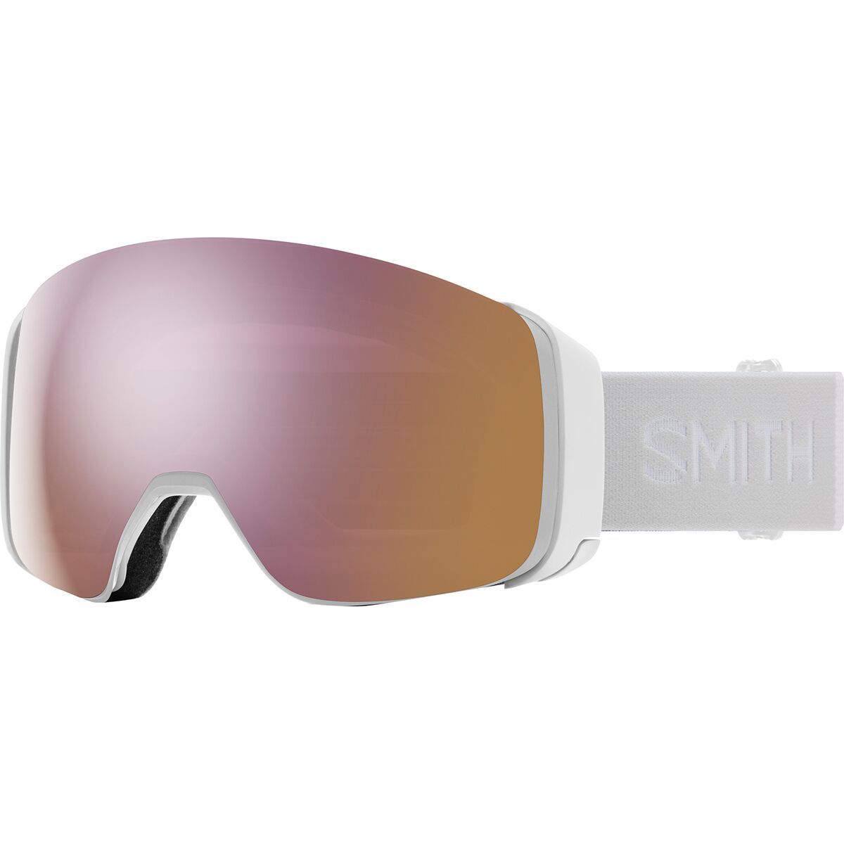 Image of Smith 4D MAG ChromaPop Goggles White Vapor/ChromaPop EvryDay Rose Gld, One Size