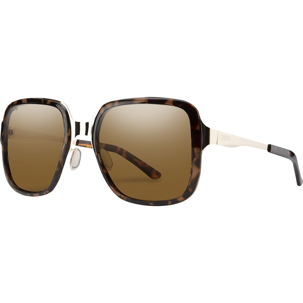 Image of Smith Aveline ChromaPop Polarized Sunglasses Tortoise/ChromaPop Polar Brown, One Size