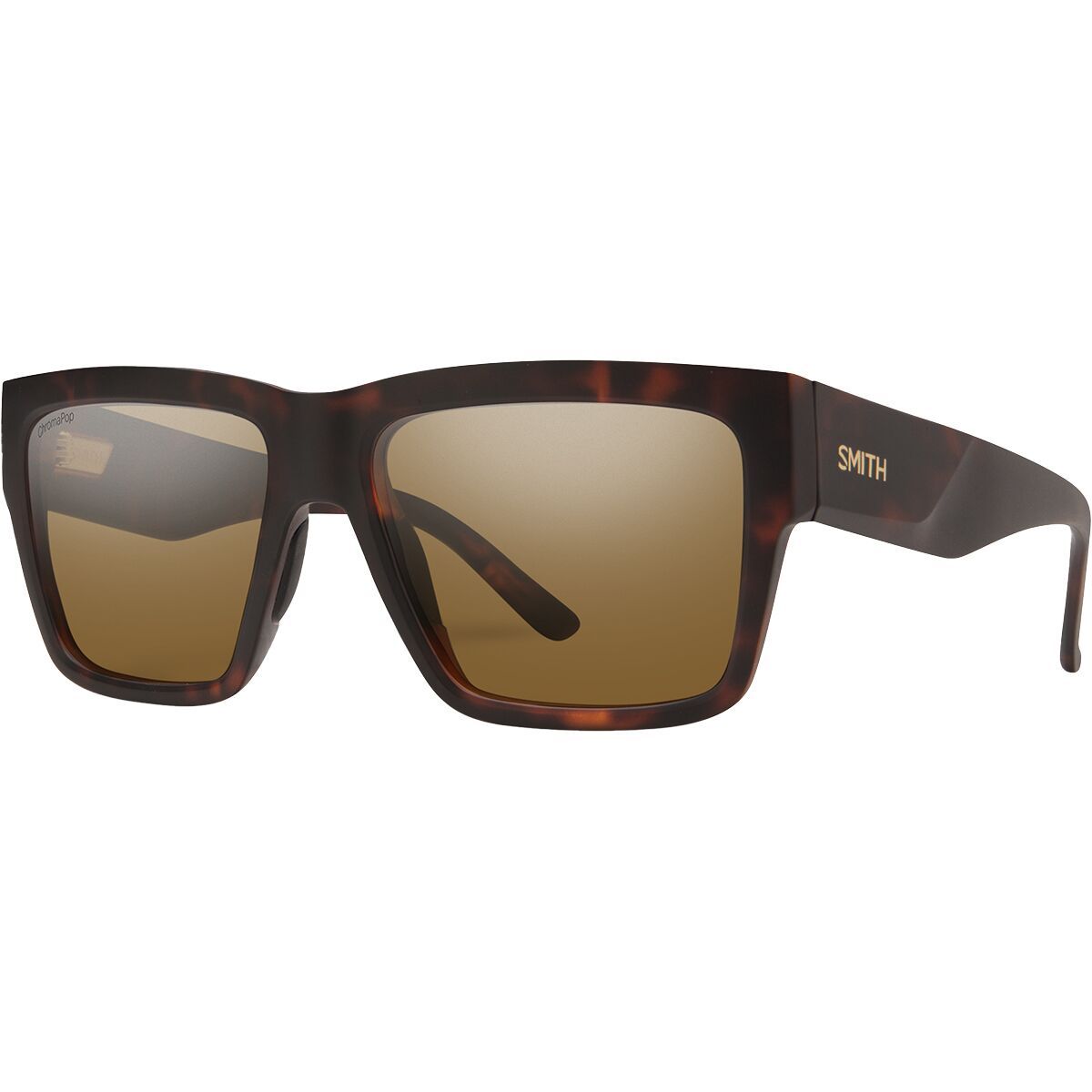 Image of Smith Lineup ChromaPop Polarized Sunglasses Matte Tortoise/ChromaPop Polar Brown, One Size