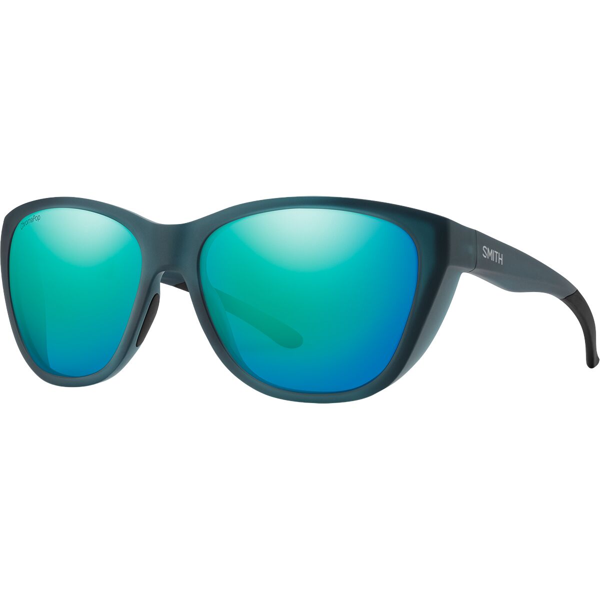 Image of Smith Shoal ChromaPop Polarized Sunglasses Matte Pacific Crystal, One Size
