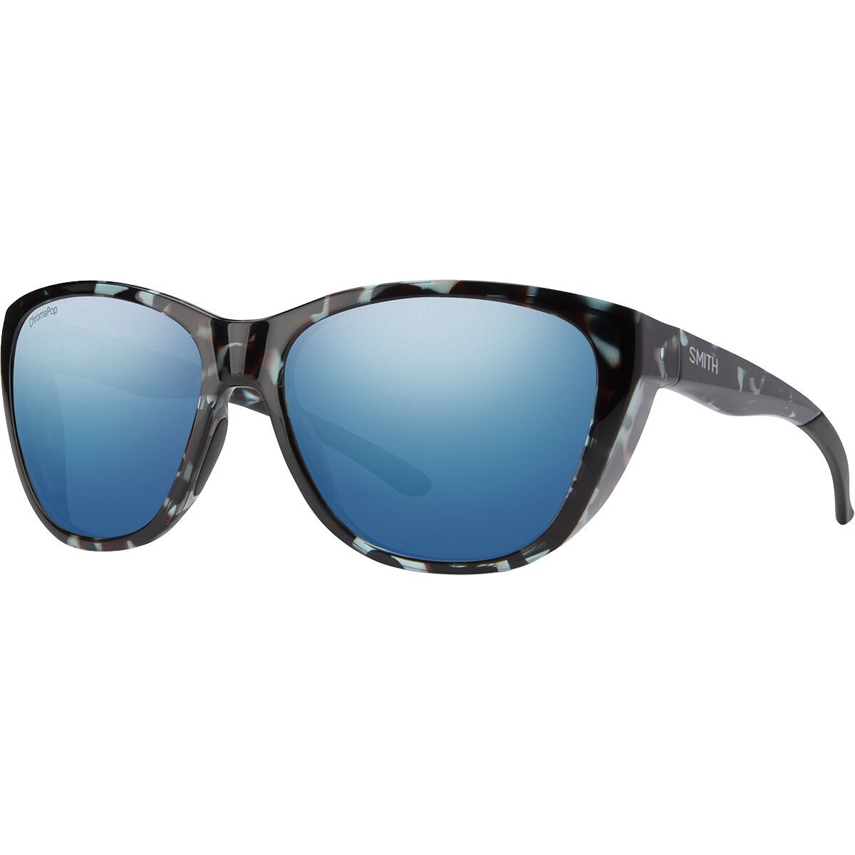 Image of Smith Shoal ChromaPop Polarized Sunglasses Sky Tortoise, One Size