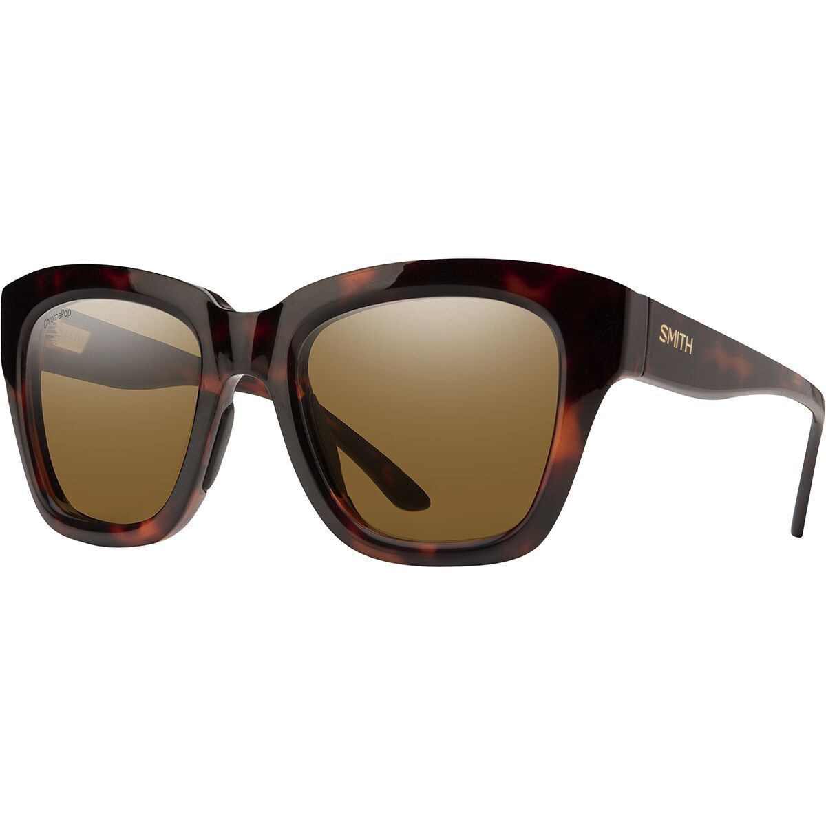 Image of Smith Sway ChromaPop Polarized Sunglasses Tortoise/ChromaPop Polar Brown, One Size