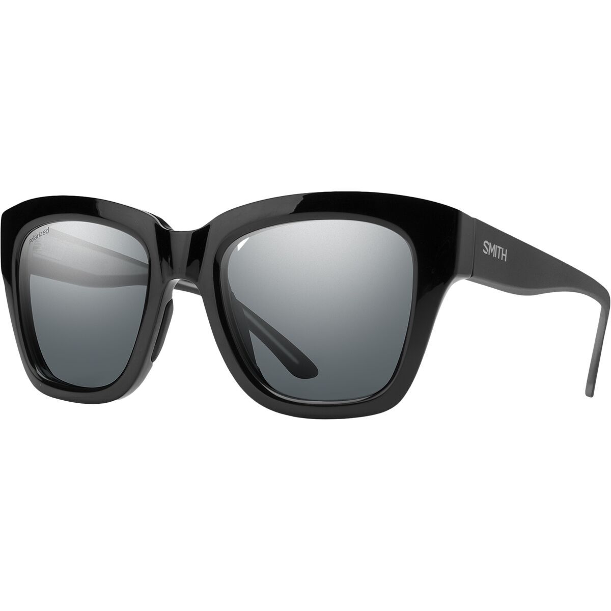 Smith Sway Polarized Sunglasses Black/Polar Gray, One Size