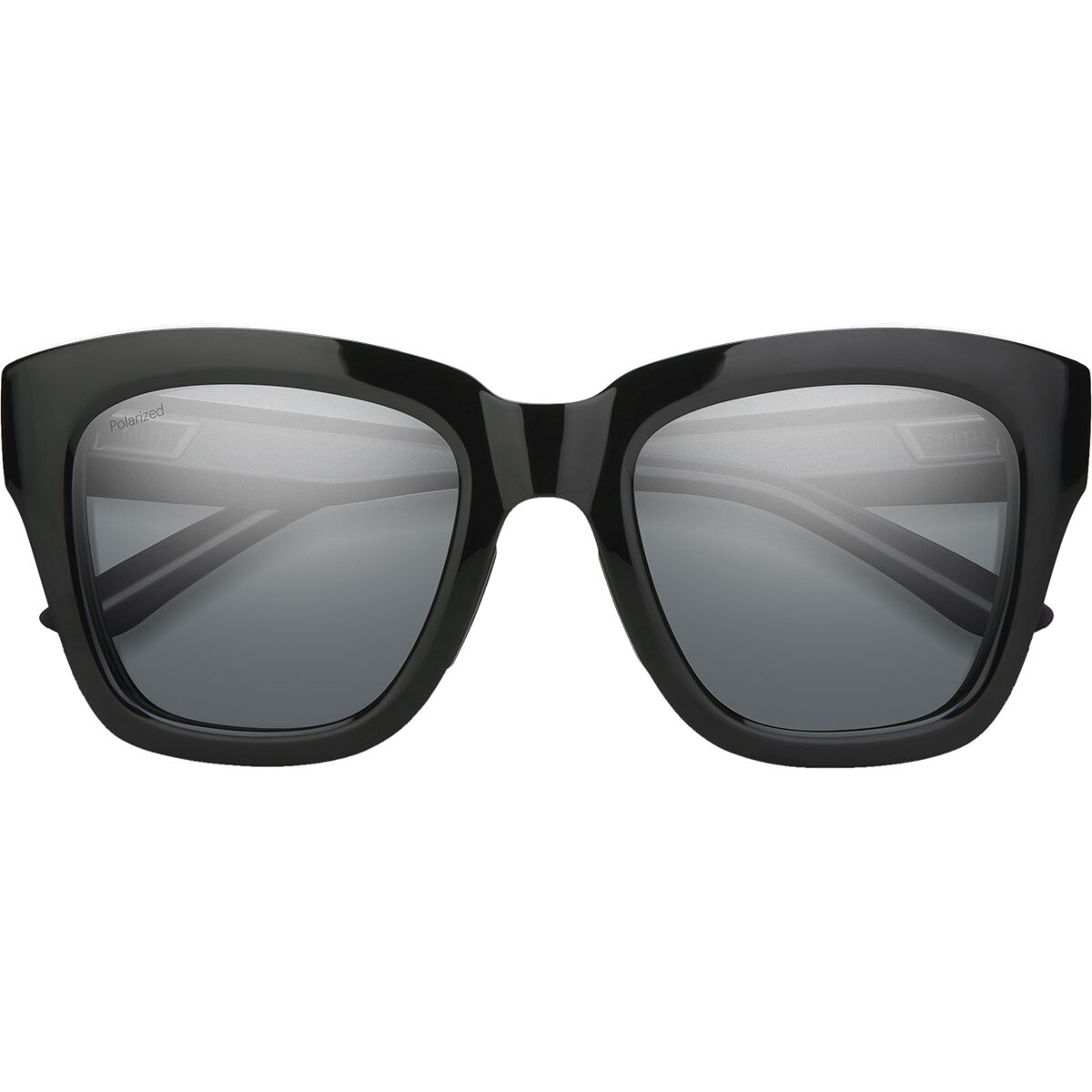 Smith Sway Shinny Black Smith Sway Sunglasses + Polarized Brown Lens | Christy Sports main image 2