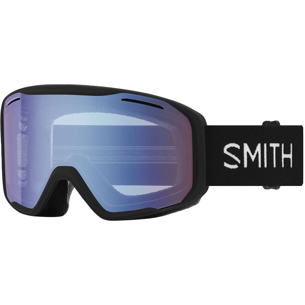 Image of Smith Blazer Goggles Black/Blue Sensor Mirror, One Size