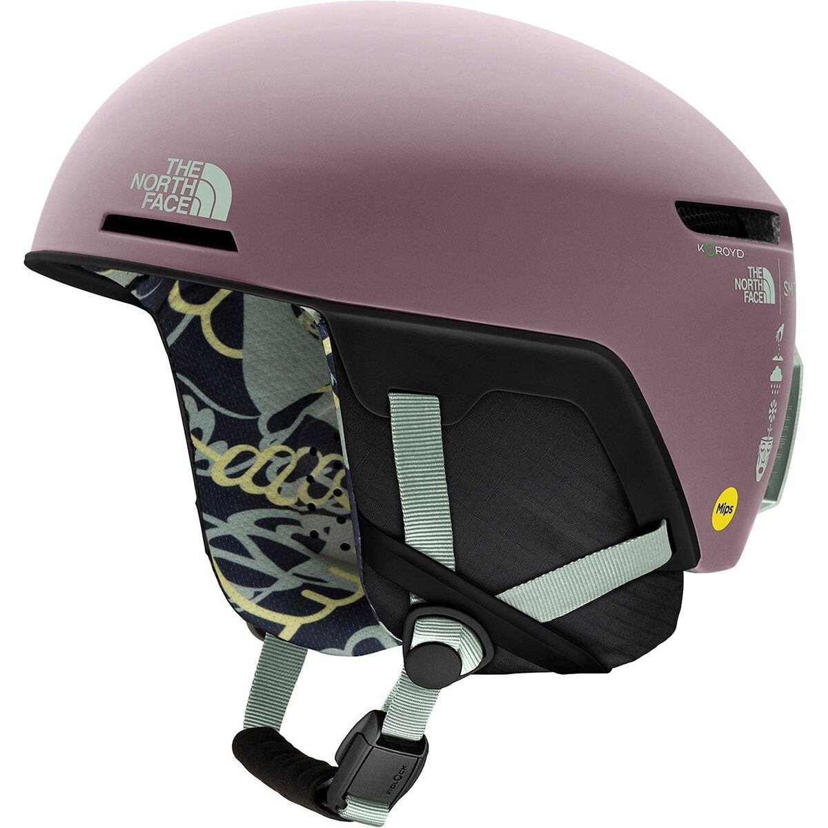 Image of Smith Code Mips Round Contour Fit Helmet Matte TNF Fawn Grey, M