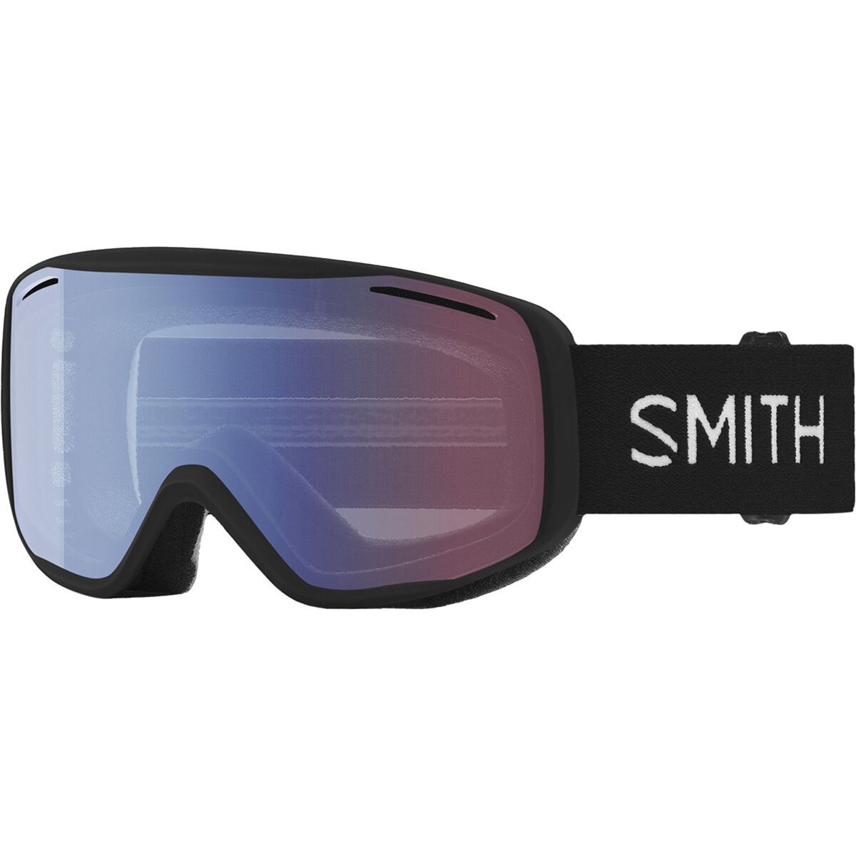 Image of Smith Rally Goggles Black/Blue Sensor Mirror, One Size