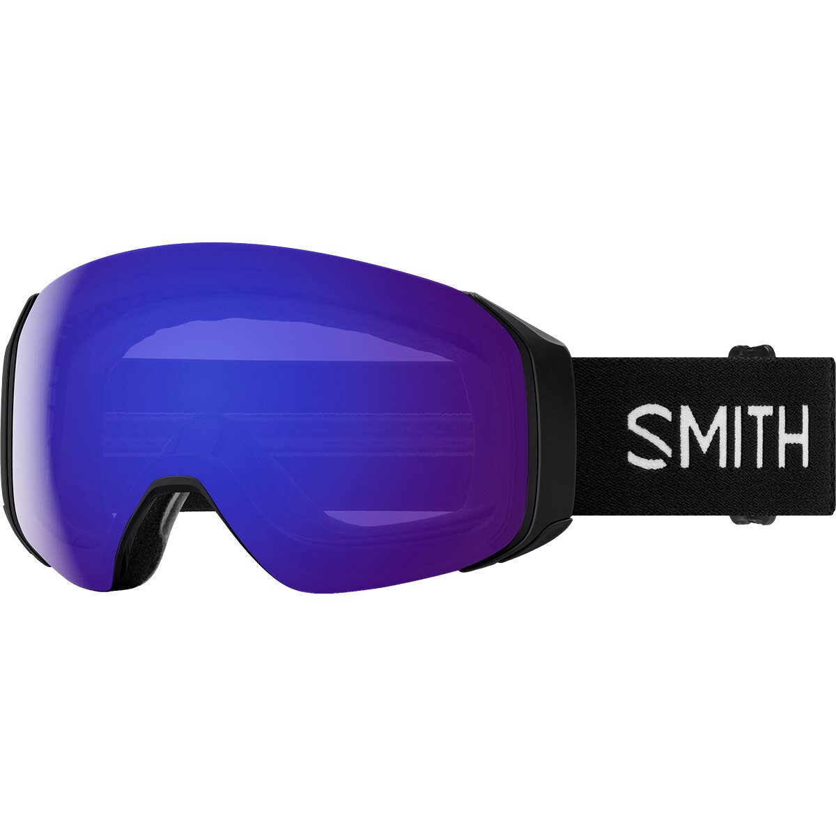 Image of Smith 4D MAG S Goggles Black/ChromaPop Everyday Violet Mirror, One Size