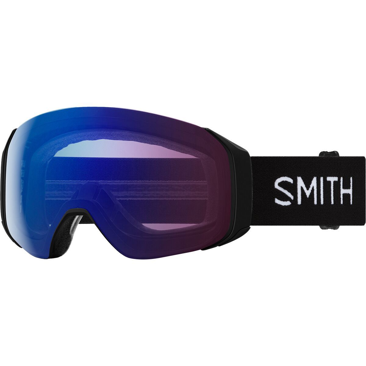 Image of Smith 4D MAG S Goggles Black/ChromaPop Photochromic Rose Flash, One Size