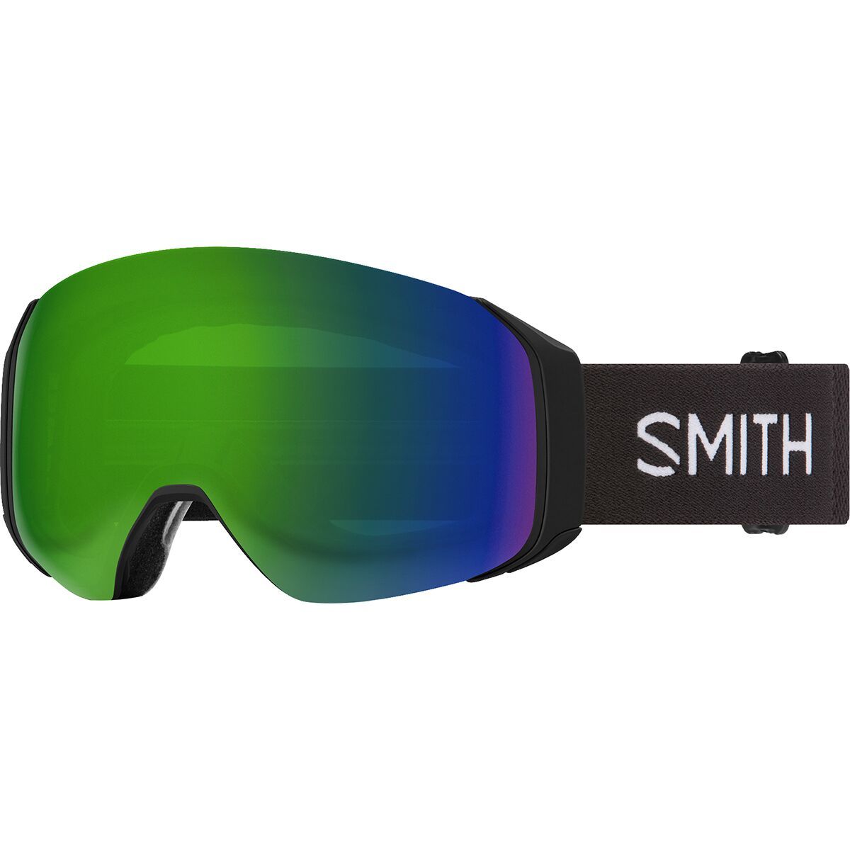 Image of Smith 4D MAG S Goggles Black/ChromaPop Sun Green, One Size