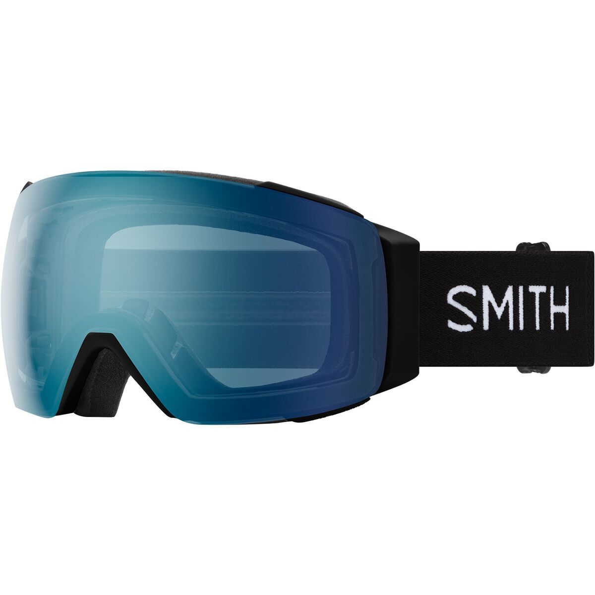 Image of Smith I/O MAG ChromaPop Goggles Black/ChromaPop Everyday Blue Mirror, One Size