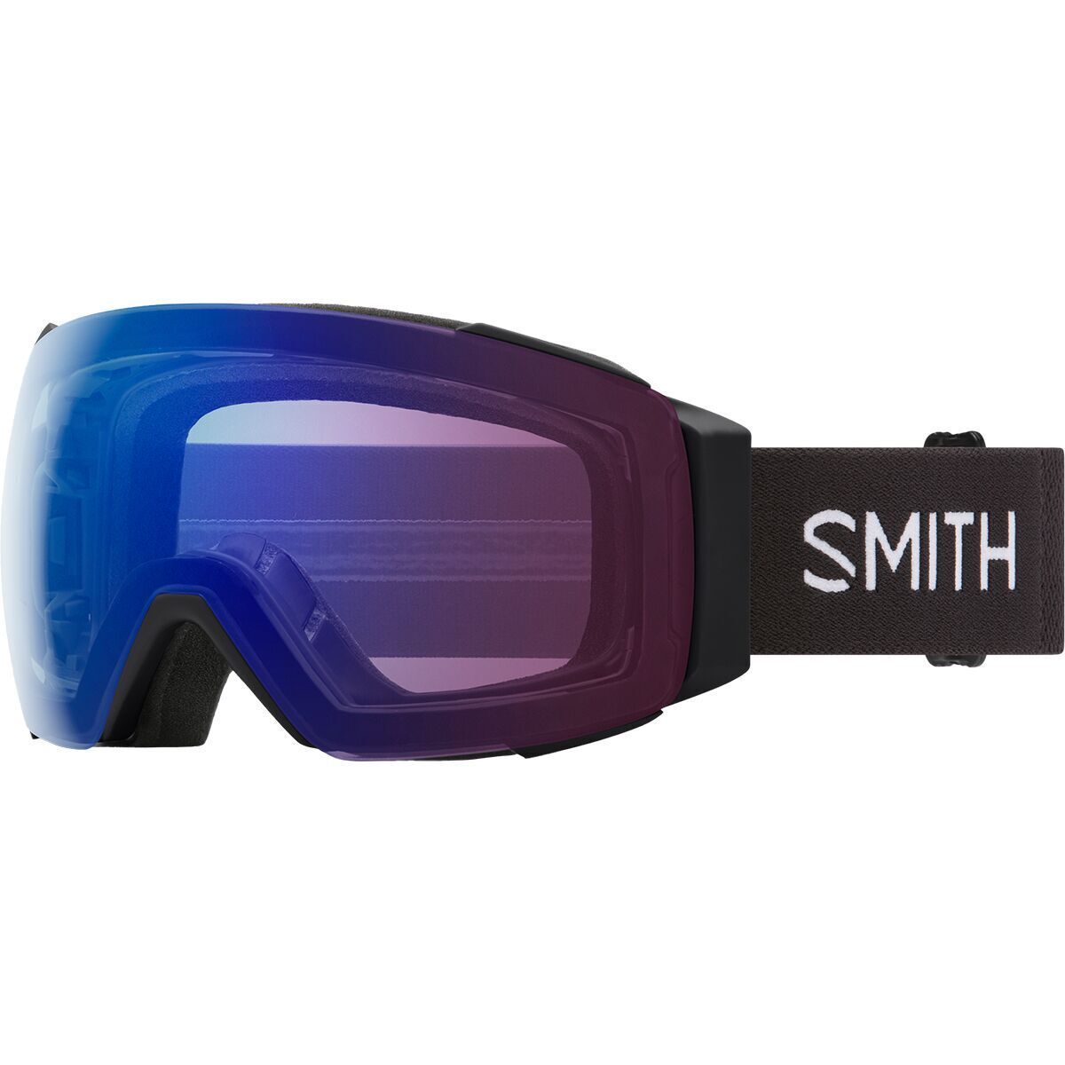 Smith I/O MAG ChromaPop Goggles Black/ChromaPop Photochromic Rose Flash, One Size