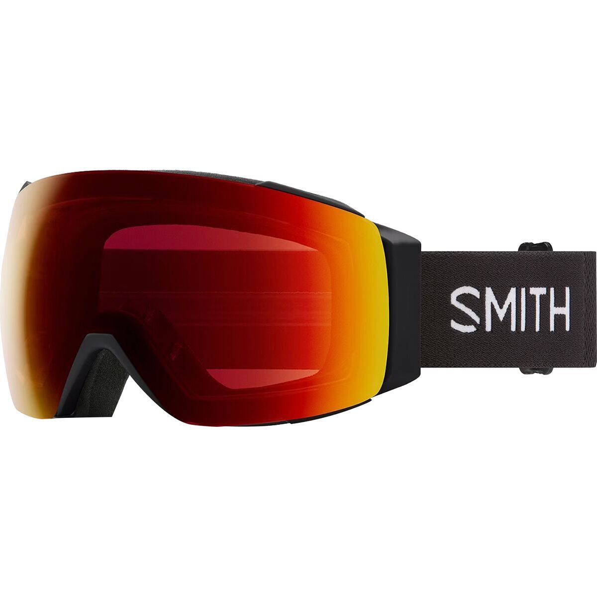 Image of Smith I/O MAG ChromaPop Goggles Black/ChromaPop Sun Red Mirror, One Size